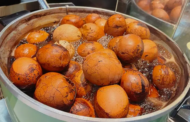 Chinese breakfast food - Tea Eggs