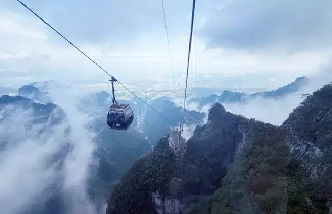 cable-car-tianmen-mountain | China Xian Tour: Private & Tailor-Made China Tours Tianmen Mountain Cable Car