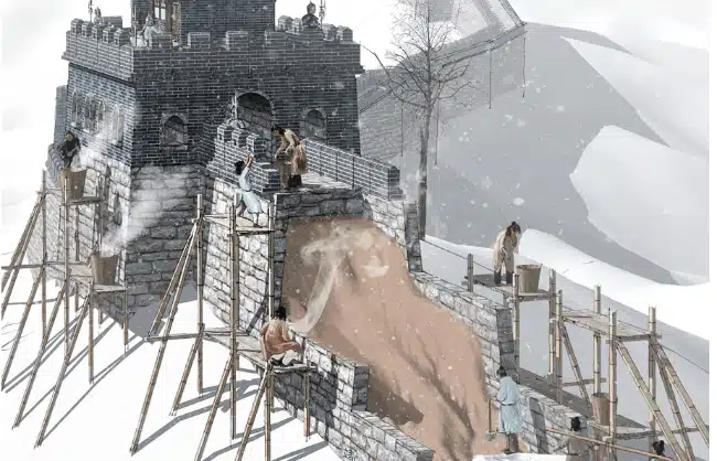 Great Wall construction