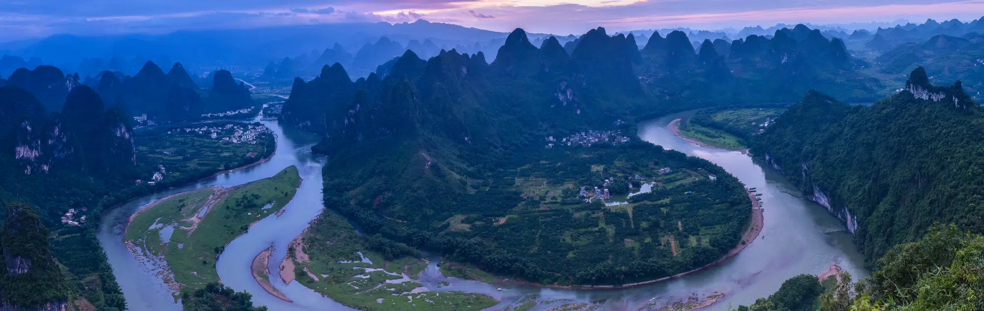 Guilin Li River landscape