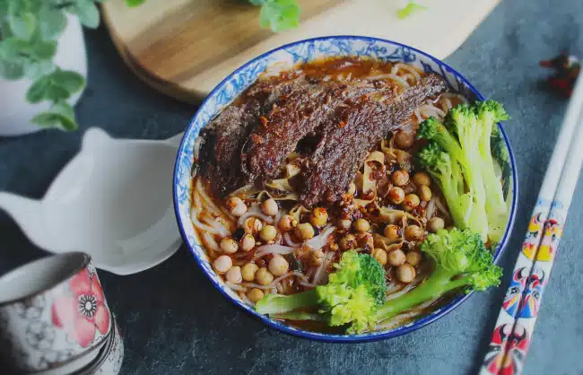 Chinese food - rice noodles