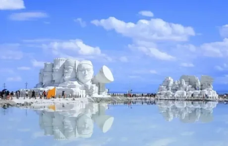 Chaka Salt Lake qinghai