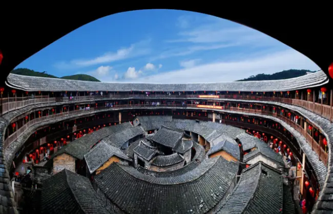 Gaobei Tulou Cluster - China Xian Tour: Private & Tailor-Made China Tours Fujian Gaobei Tulou Cluster