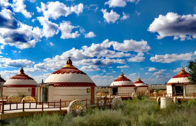 Gegentala-Grassland-Yurts - China Xian Tour: Private & Tailor-Made China Tours Gegentala Grassland Yurts