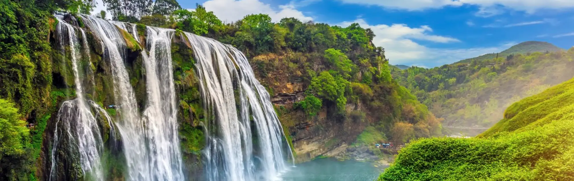 Guizhou Huangguoshu Waterfall head