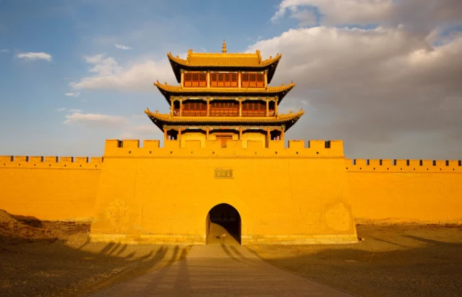 Jiayuguan Fort on the Silk Road