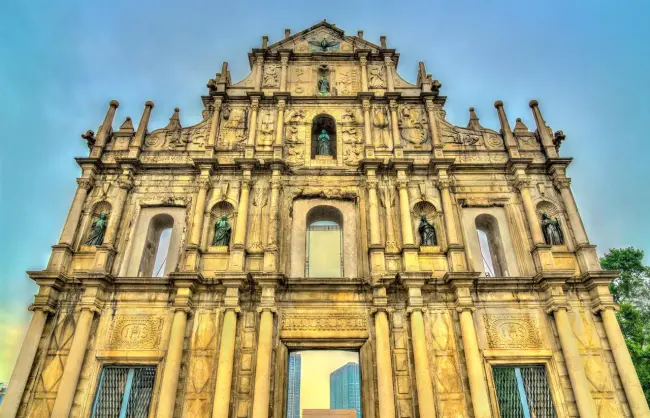 Macau The Ruins of the St Paul Cathedral