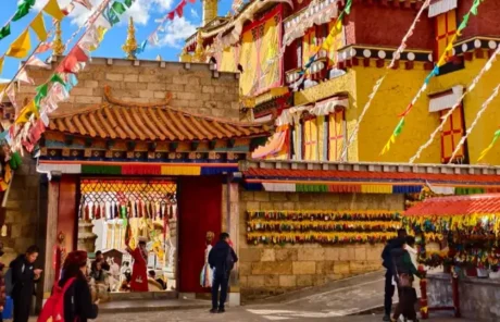 The beautiful Songzanlin Monastery