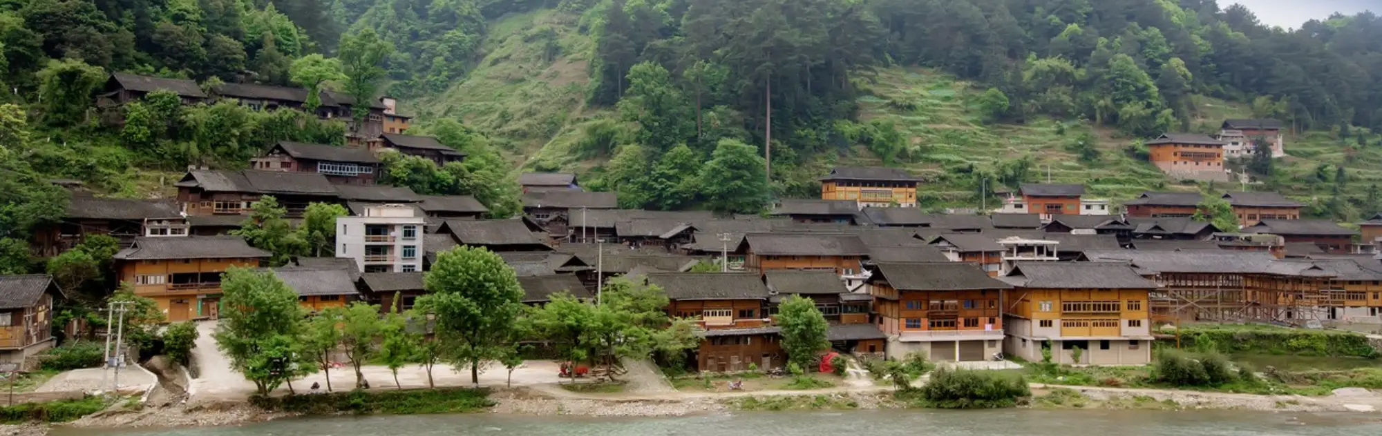 Guizhou Upper Langde Miao Village head