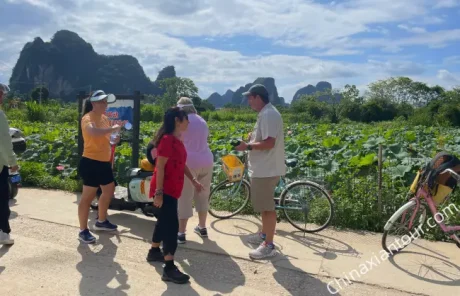 Yangshuo Countryside Cycling Guests