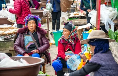 Yuanyang Ethnic Market Bazaar - China Xian Tour: Private & Tailor-Made China Tours Yunnan Yuanyang Ethnic Market Bazaar
