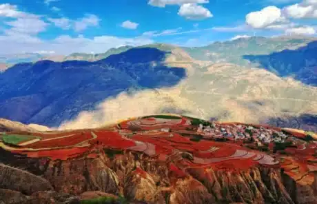 dongchuan red land | China Xian Tour: Private & Tailor-Made China Tours Dongchuan Red Land
