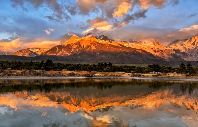 ganhaizi-meadow | China Xian Tour: Private & Tailor-Made China Tours Sunrise view at Ganhaizi Meadow