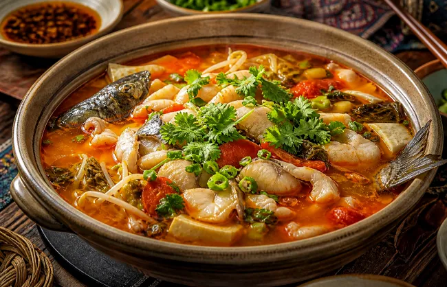 guizhou sour fish soup | China Xian Tour: Private & Tailor-Made China Tours Guizhou Sour Fish Soup