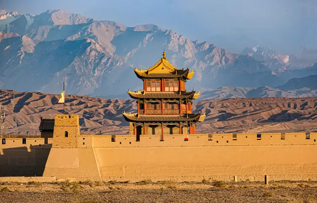 Jiayuguan Fort on the Silk Road