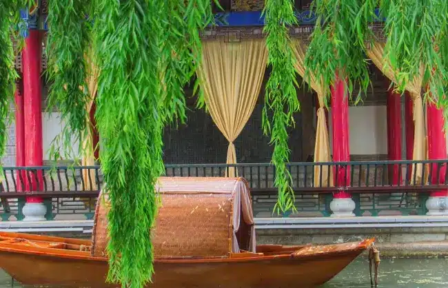 the beautiful scenery of mufu in spring - China Xian Tour: Private & Tailor-Made China Tours The beautiful scenery of Mufu in spring