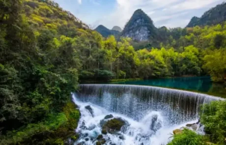 wolong pond - China Xian Tour: Private & Tailor-Made China Tours Wolong Pond in Guizhou Libo Xiaoqikong Scenic Area