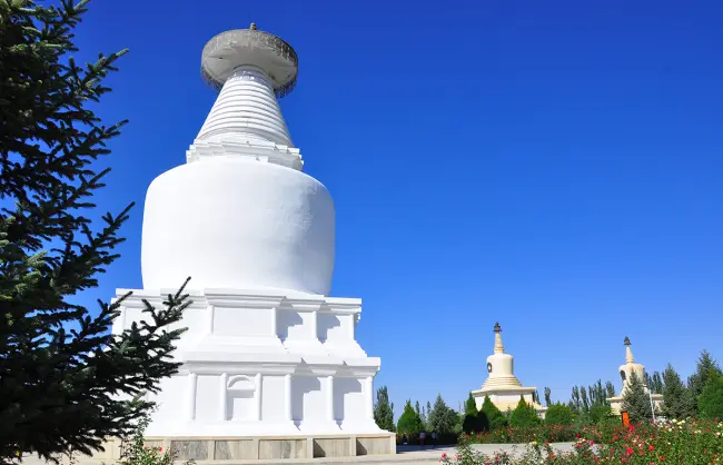 Baita Temple in Wuwei