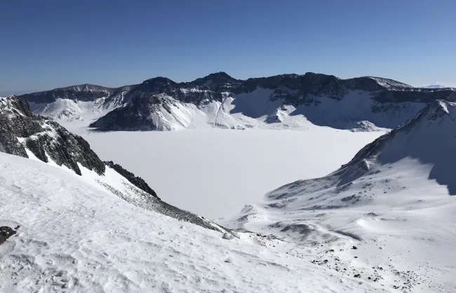 Changbaishan Heavenly Lake Winter