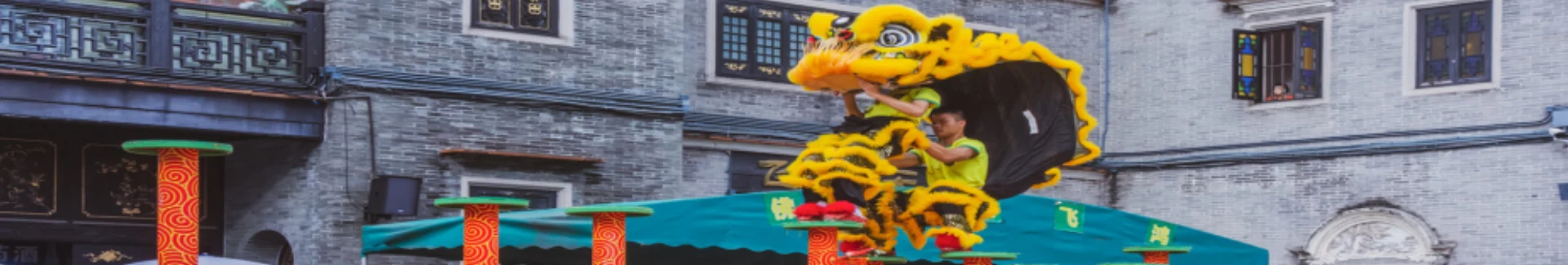 Foshan Lion Dance Performance head