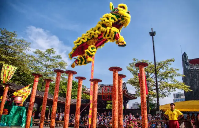 Foshan Lion Dance Performance