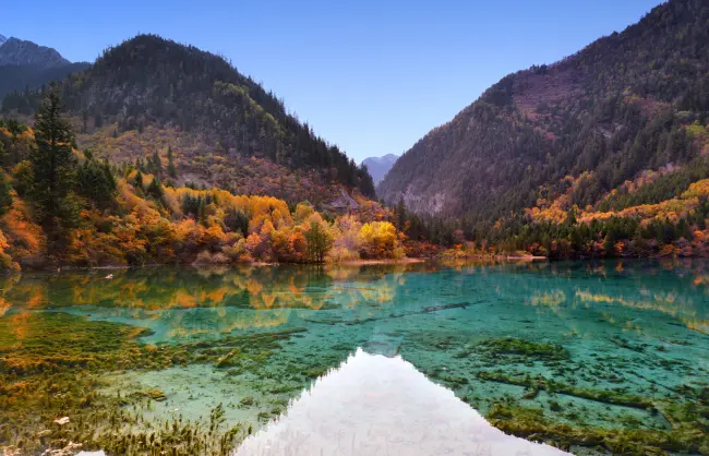 Jiuzhaigou in Autumn