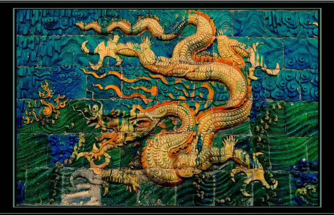 Nine Dragon Screen - China Xian Tour: Private & Tailor-Made China Tours Shanxi Nine Dragon Screen