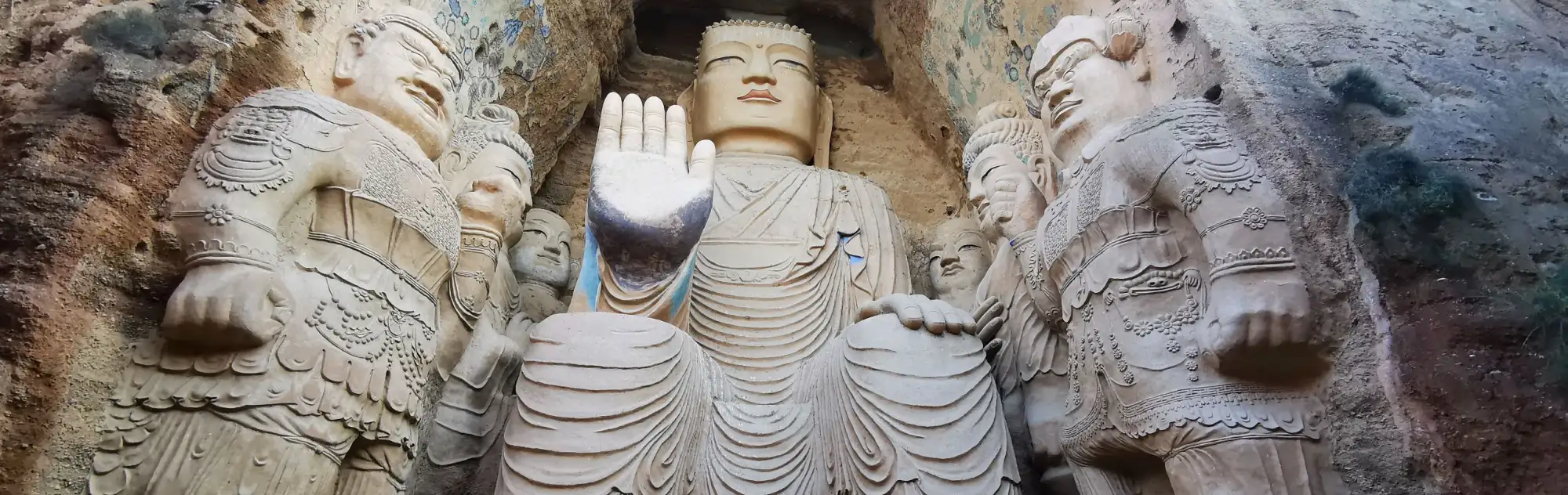 Tiantishan Grottoes head