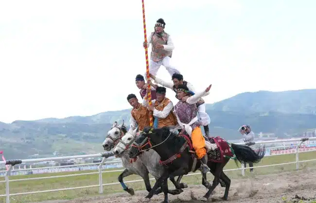 horse-racing-festival - China Xian Tour: Private & Tailor-Made China Tours horse-racing-festival tagong grassland