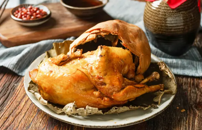 Beggar's Chicken - China Xian Tour: Private & Tailor-Made China Tours Jiangsu Food - Beggar's Chicken