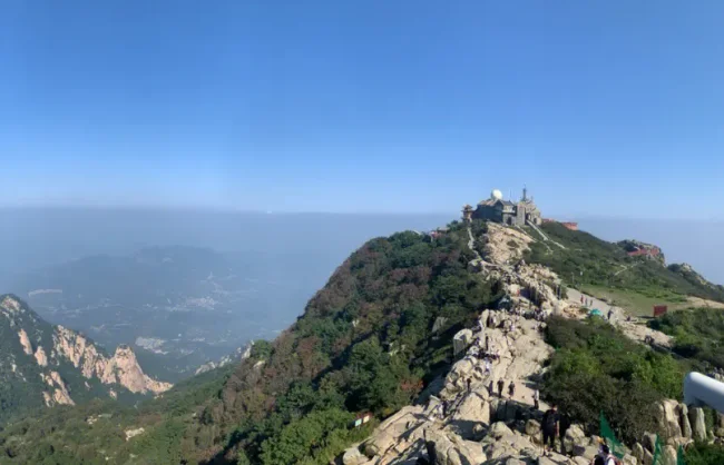 The summit of Mount Tai