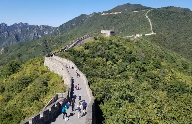 Mutianyu Great Wall hiking