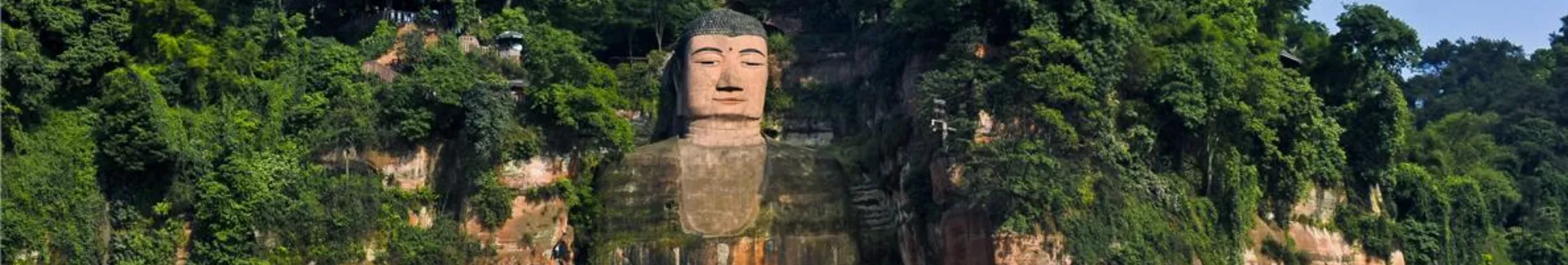 Sichuan Chengdu Leshan Giant Buddha head