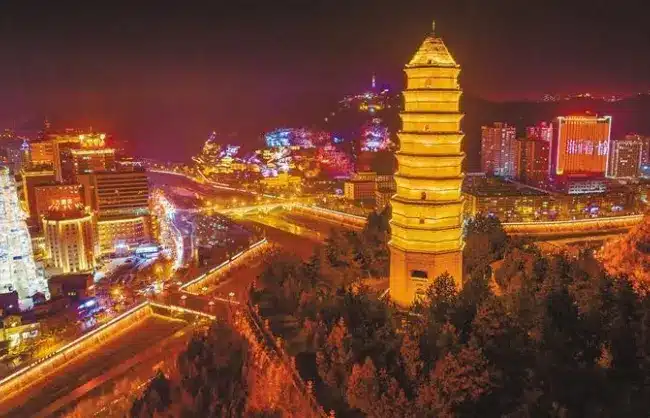 Yanan Baota Mountain