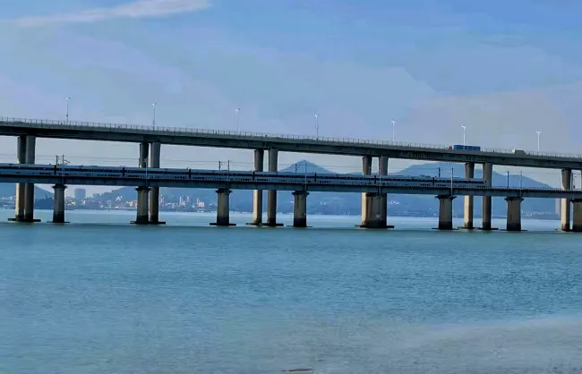 sea tram at Jimei School Village | China Xian Tour: Private & Tailor-Made China Tours Sea Tram at Jimei School Village, Xiamen, Fujian