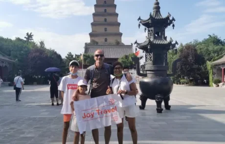 Visit Big Wild Goose Pagoda on private Xian family tours