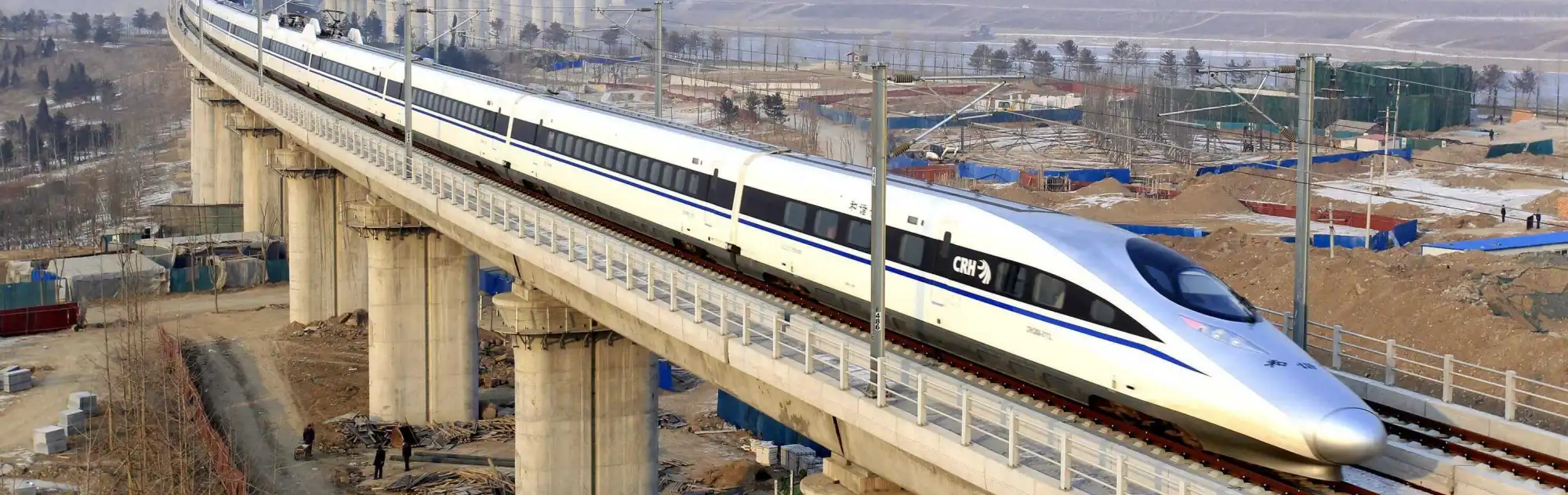 High-speed Train from Shanghai head