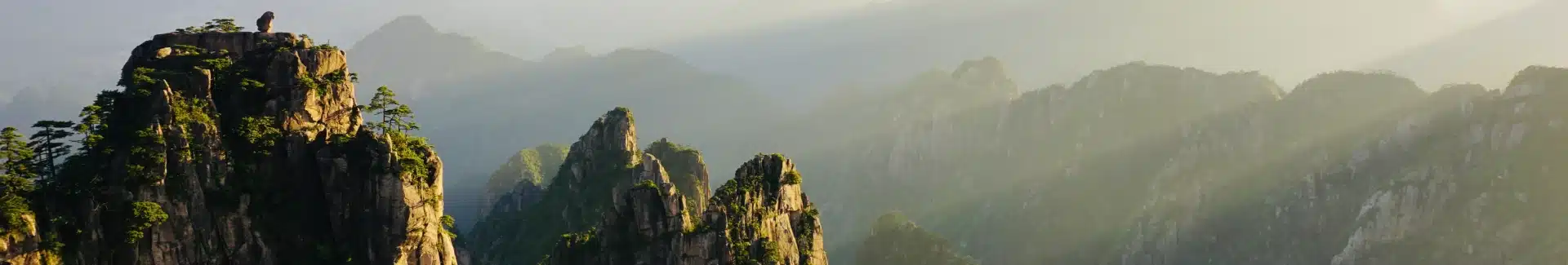 Sunrise over Mt. Huangshan