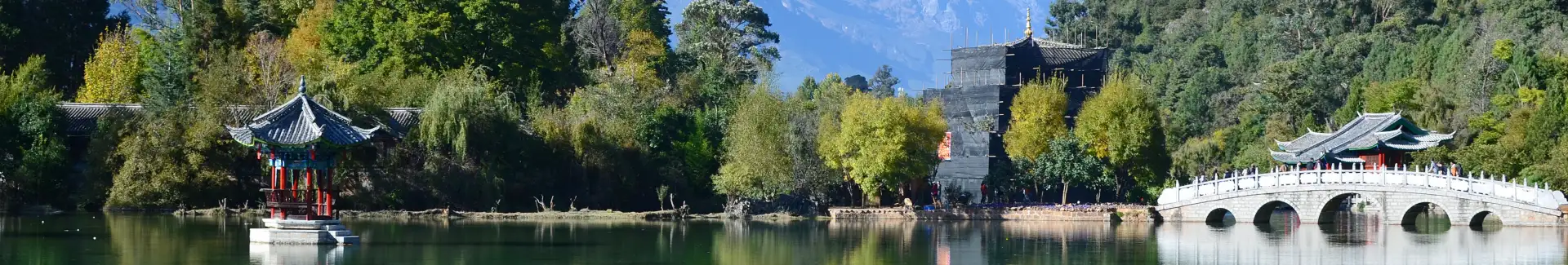 Yunnan Lijiang Black Dragon Pool head