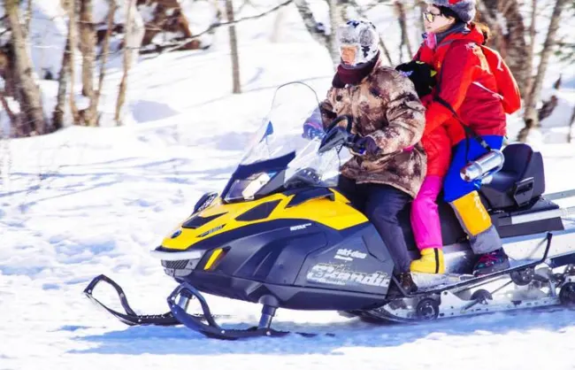 Snowmobiling Yabuli Ski Resort