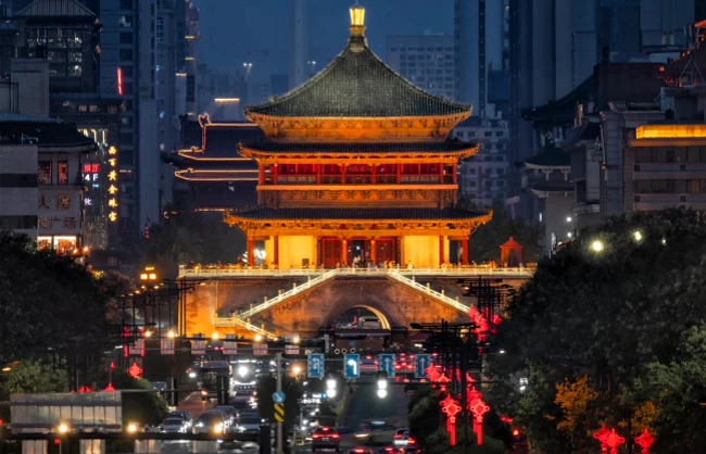 xian-night-view | China Xian Tour: Private & Tailor-Made China Tours xian-night-view