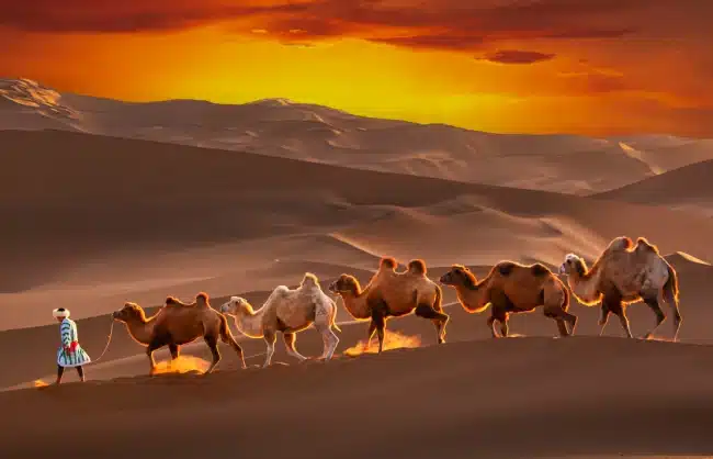 Kumutag Desert Xinjiang
