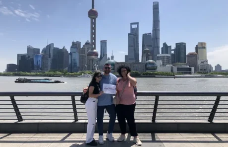 Shanghai tour guests the bund