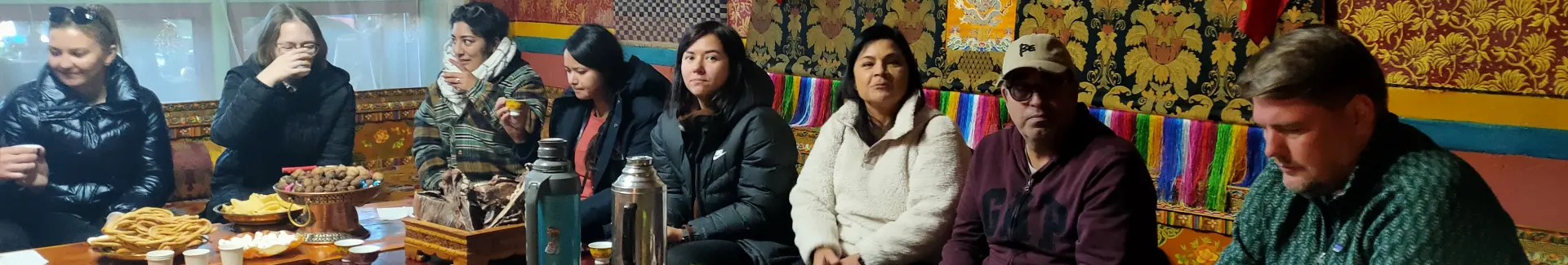 Tibetan Family Visit head