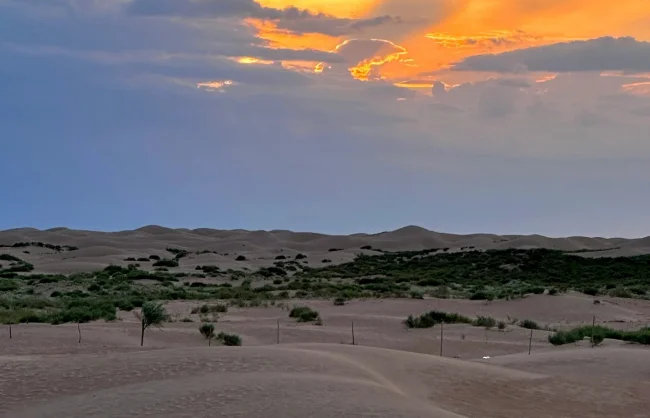 Yemingsha in Kubuqi Desert