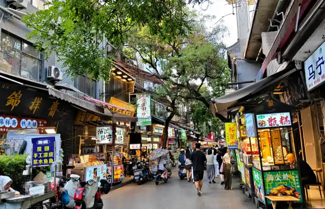 sajin-bridge | China Xian Tour: Private & Tailor-Made China Tours Sajinqiao Food Street in Xi’an