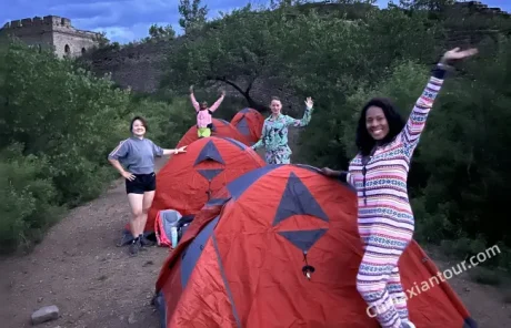 Take Beijing tour to Camp on the Great Wall of China