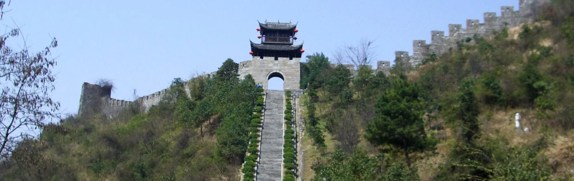 Southern Great Wall of China head