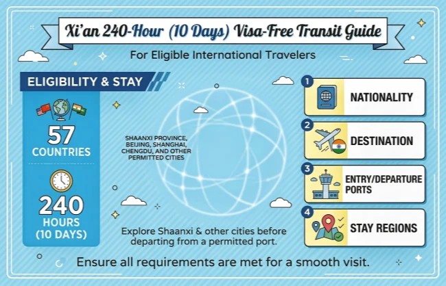 xian-240-hour-visa-free-transit-guide | China Xian Tour: Private & Tailor-Made China Tours Xi’an 240‑Hour (10 Days) Visa‑Free Transit Guide