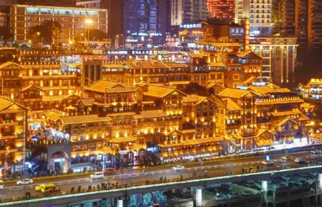 Chongqing Hongya Cave - China Xian Tour: Private & Tailor-Made China Tours Chongqing Hongya Cave